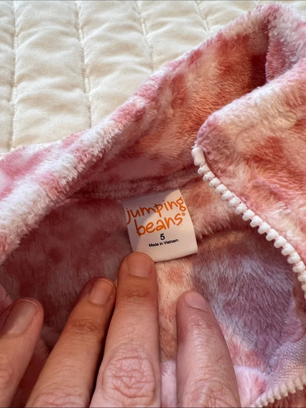 Carters pink fleece